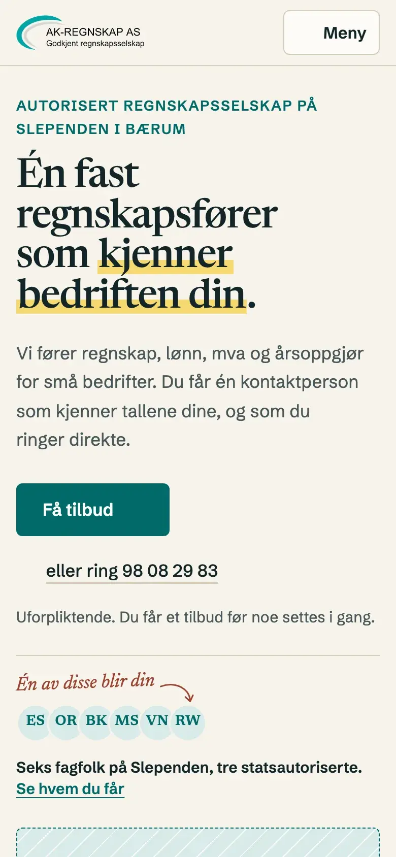 Forslaget, på mobil